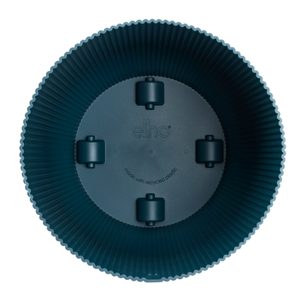 Pot elho Vibes Fold Round blauw - including wheels - D35 x H33