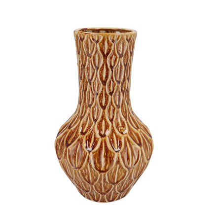 Vaas steen M - H39 W23 - Boa Brown